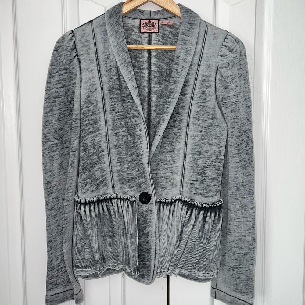 Juicy Couture distressed jacket